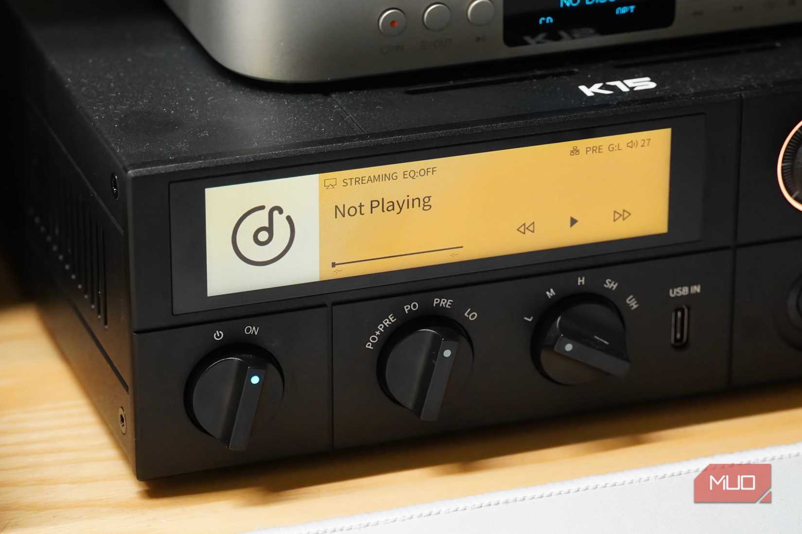The streaming mode of the Fiio K15.