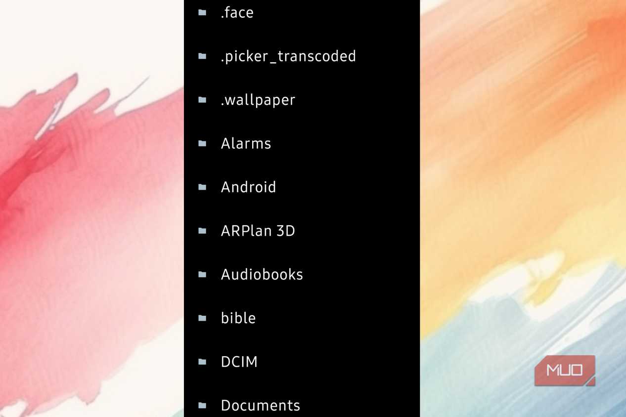 File Tree Size on a phone showing all files-1