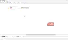 Freemind basic user interface on Windows.