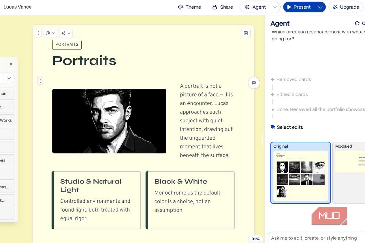 Gamma Website Examples I built the same portfolio in Claude, Gamma, and Canva — here's which ...