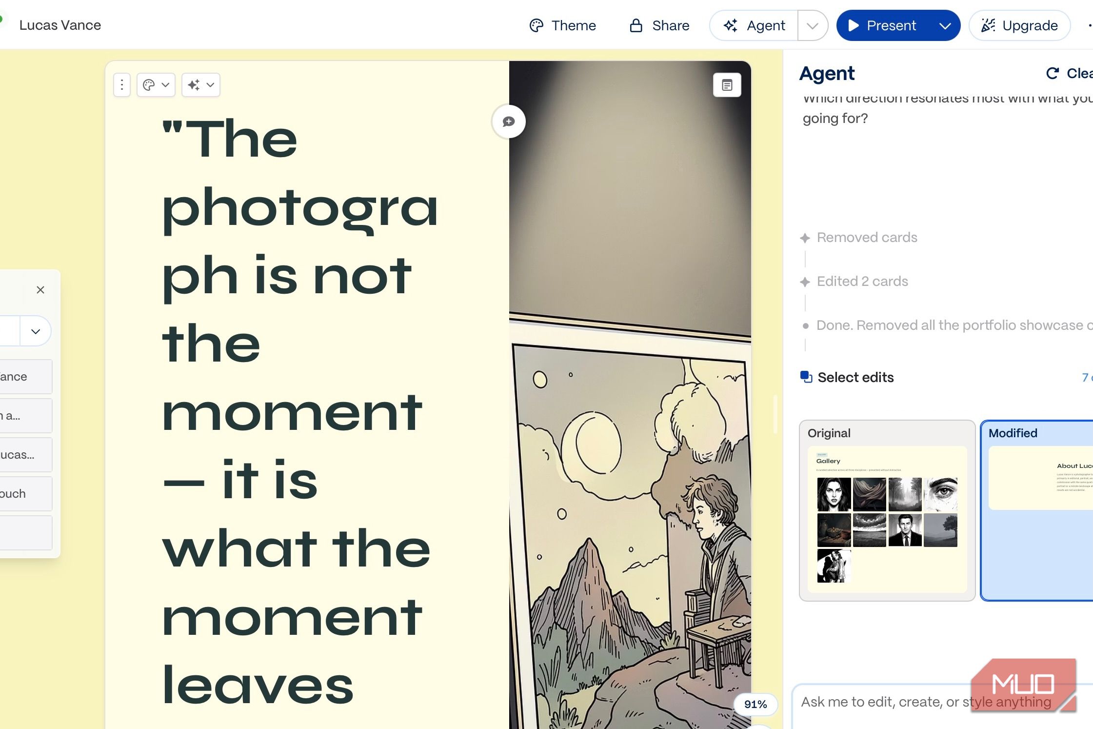 I built the same portfolio in Claude, Gamma, and Canva — here's which ...