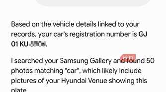 Gemini connecting to Gallery app on Android