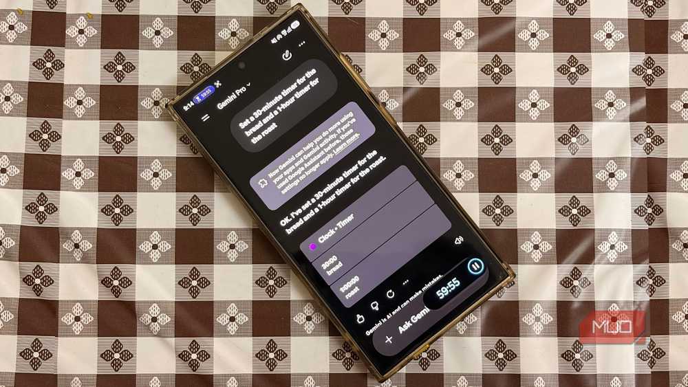 Gemini Utilities executing system-level commands directly from the app interface