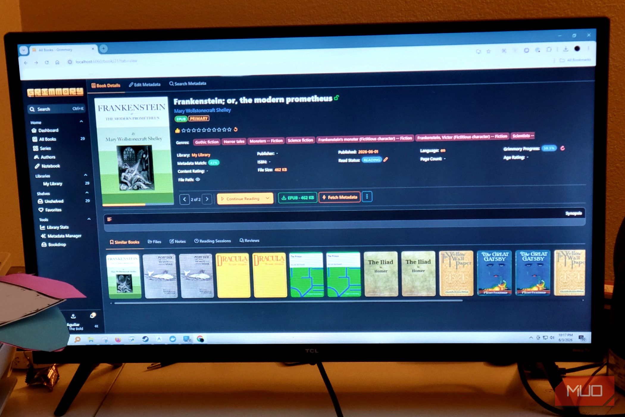 I wanted Plex for my ebooks, and this self-hosted app nailed it