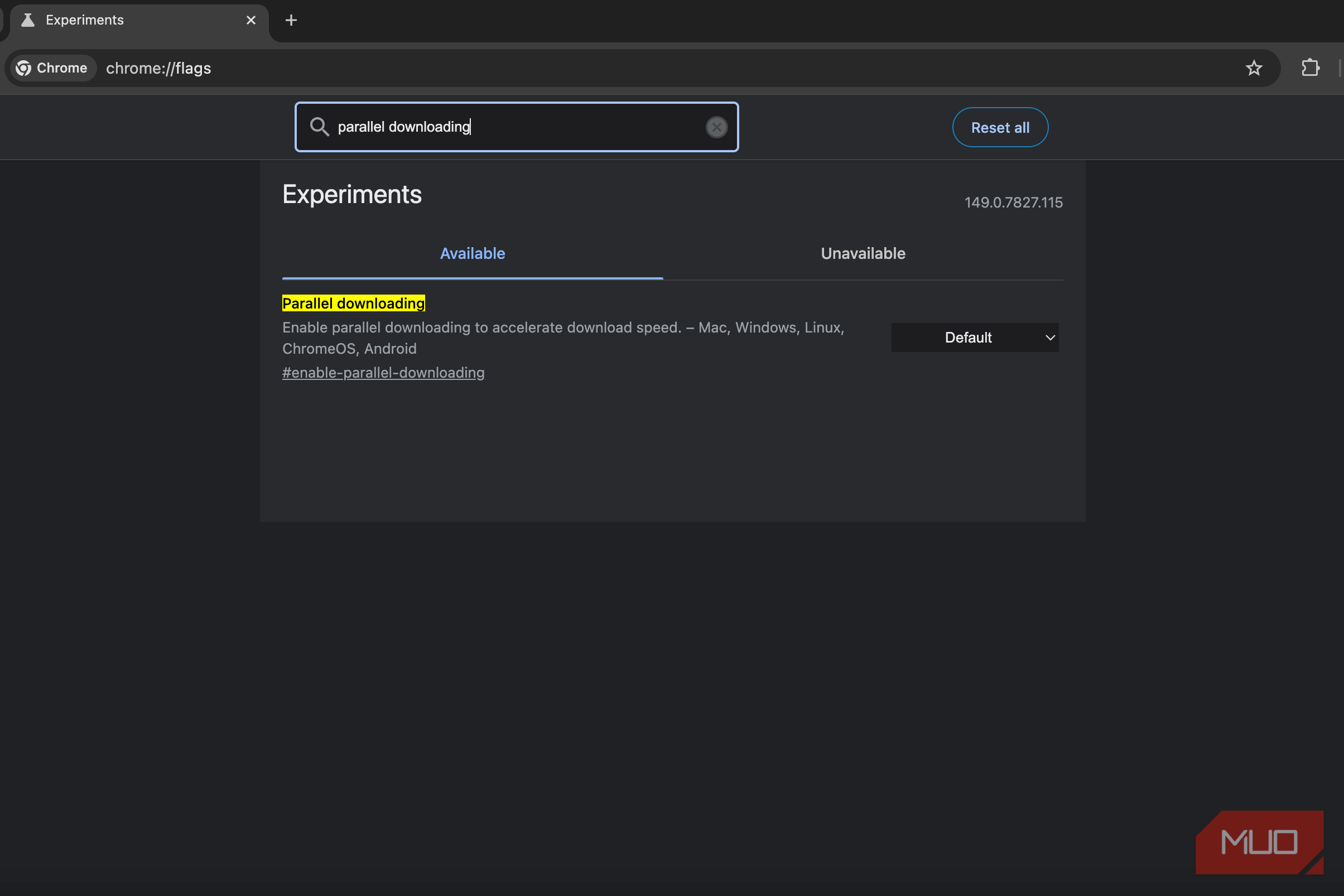 Google chrome parallel download