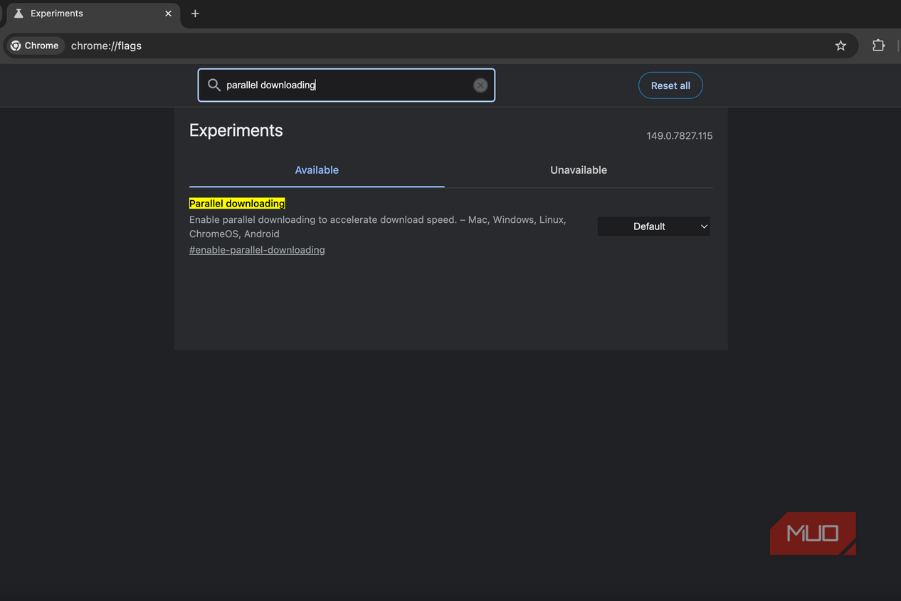 Google chrome parallel download