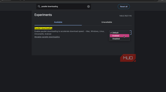 Google chrome parallel download