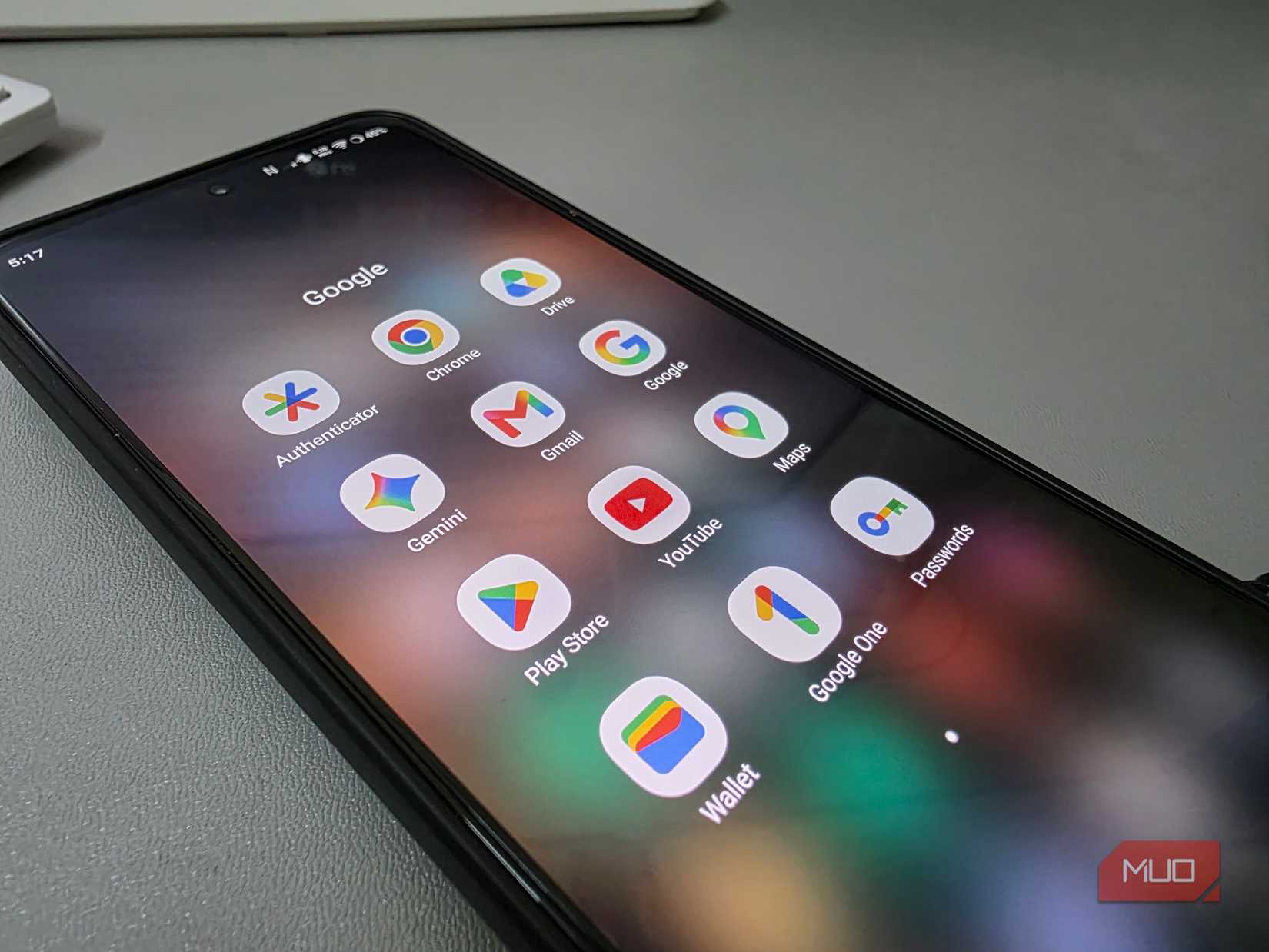 Google ecosystem on an Android smartphone