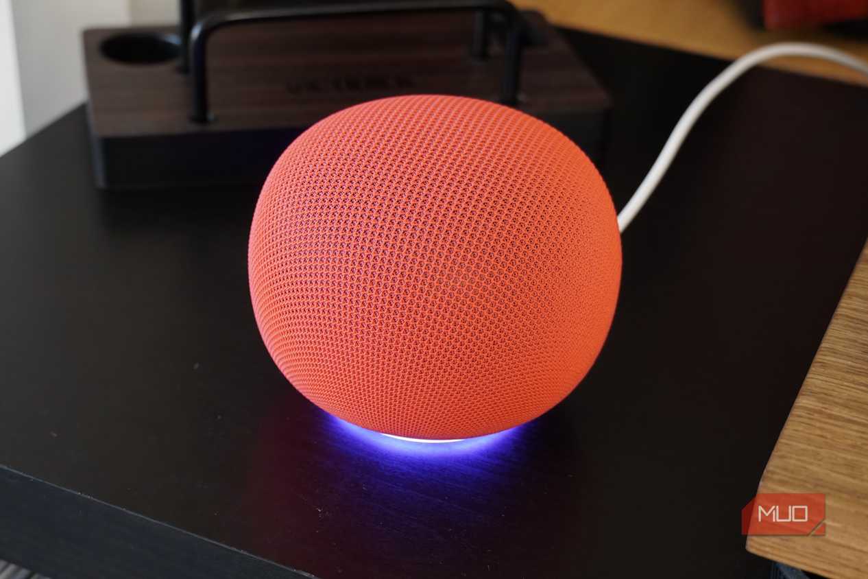 The glow ring on the bottom of the Google Home Speaker.