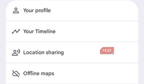 Google Maps settings on Android screenshot.