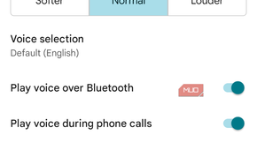 Google Maps settings on Android screenshot.