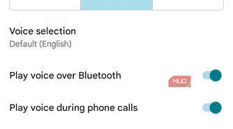 Google Maps settings on Android screenshot.