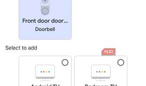 Screenshot Smart Home device grouping