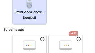 Screenshot Smart Home device grouping