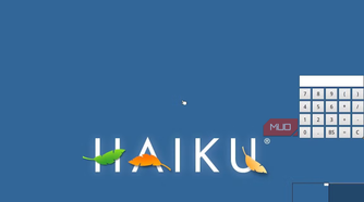 haiku desktop.