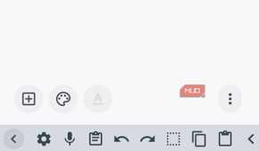 HeliBoard keyboard open n phone