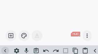 HeliBoard keyboard open n phone