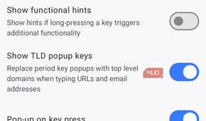 HeliBoard keyboard preferences settings menu