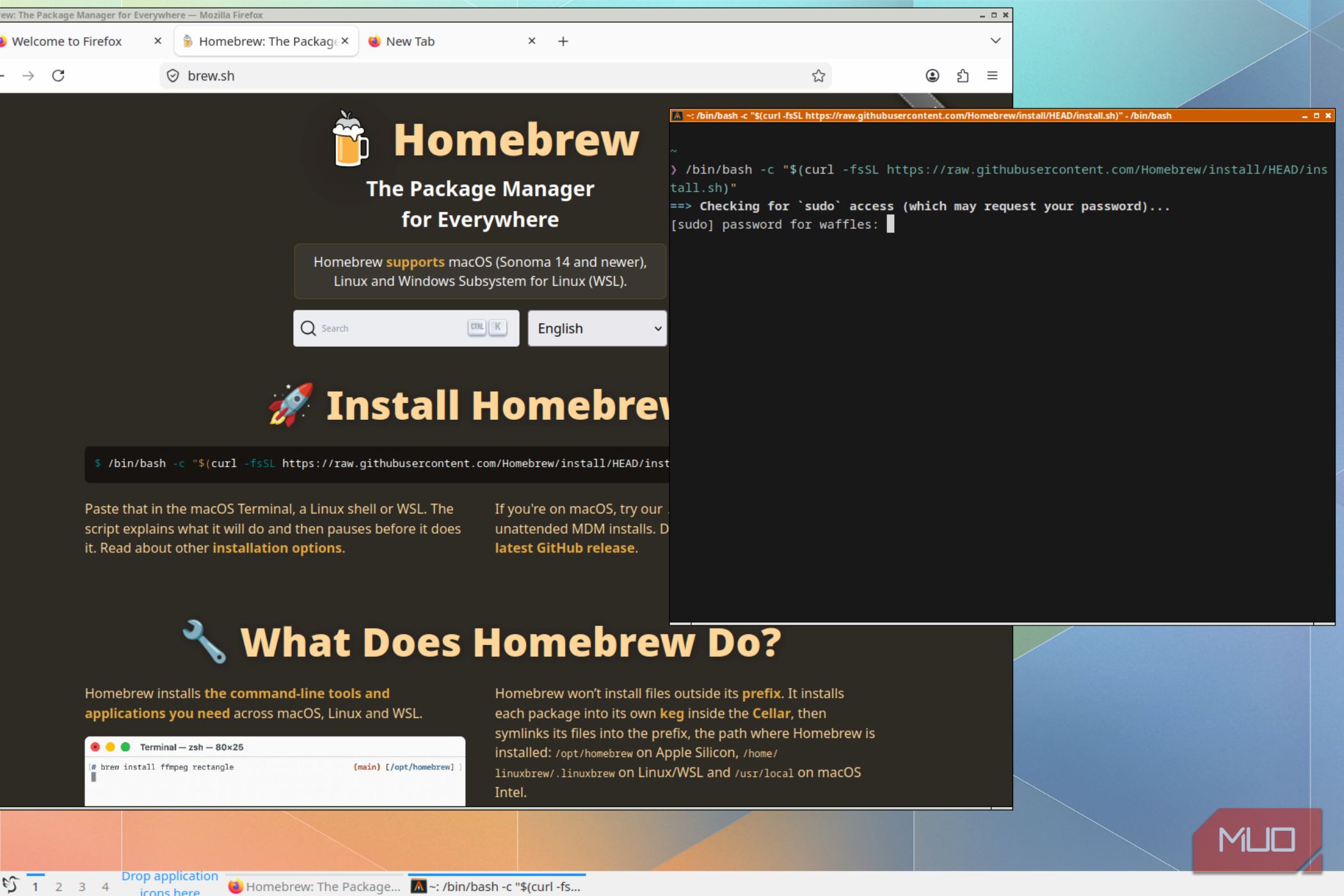 I don't even use a Mac, but this is still my favorite way to install ...