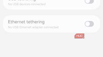 Hotspot settings on Android phone