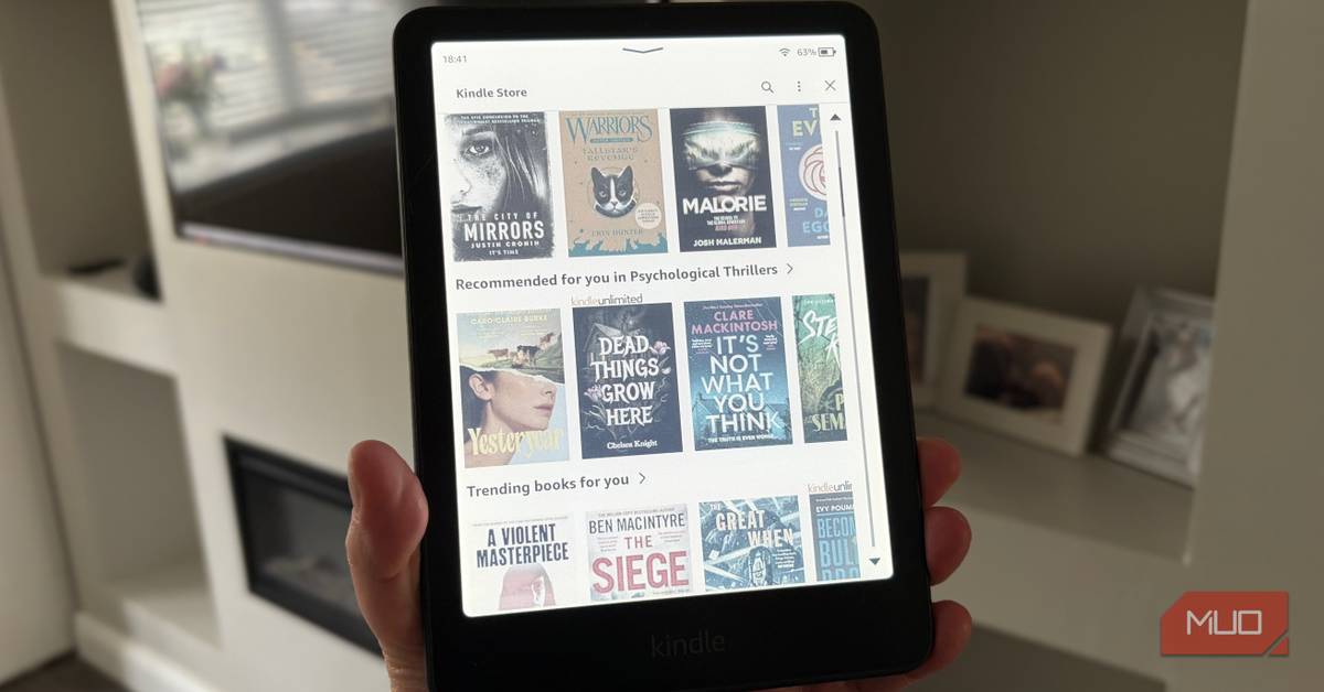 makeuseof.com - Sara Heritage - Kindle's most wanted design change in years is finally happening