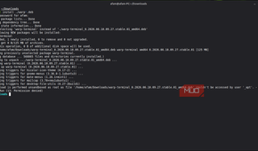 Installing Warp on Linux Mint