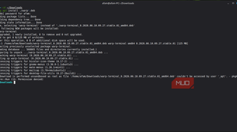 Installing Warp on Linux Mint