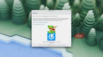 The KDE 6 landing page