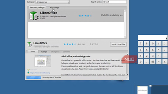 LibreOffice installation page on HaikuDepot
