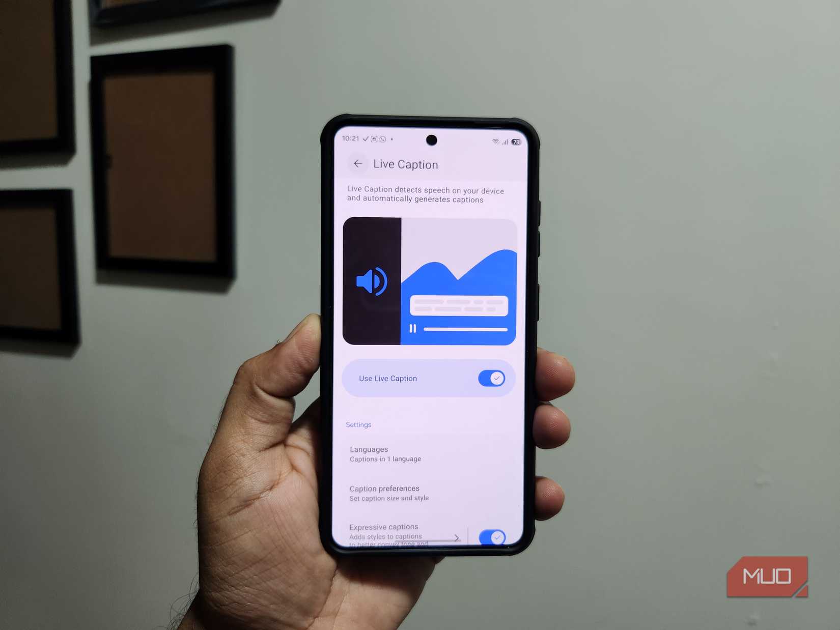 Commentaires en direct sur les téléphones Android