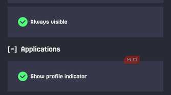 Mako settings search applications security language