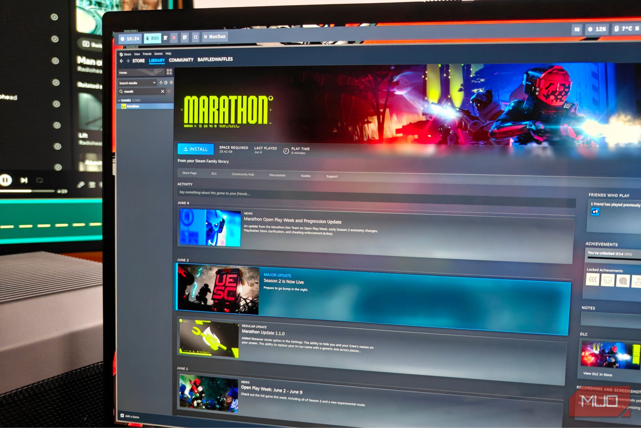 Marathon not working on Linux
