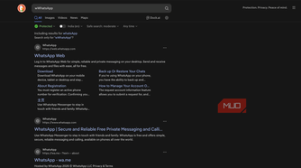 Min Browser DuckDuckGo integration