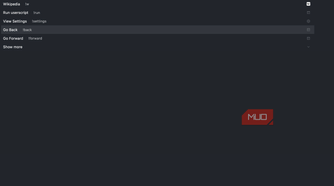 search function on Min Browser