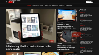 a webpage shown on Min Browser