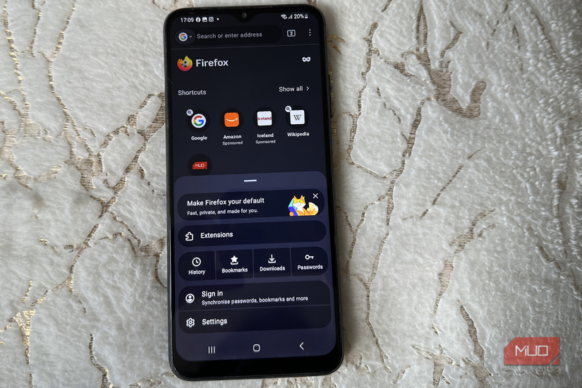 Почему Firefox для Android стал лучшей альтернативой Chrome Интерфейс мобильной версии Firefox