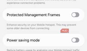 Mobile Hotspot settings on Android phone