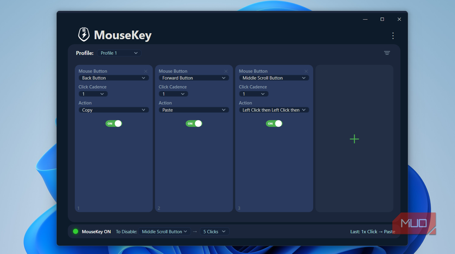 Mousekey I upgraded my cheap mouse with this button remapping app