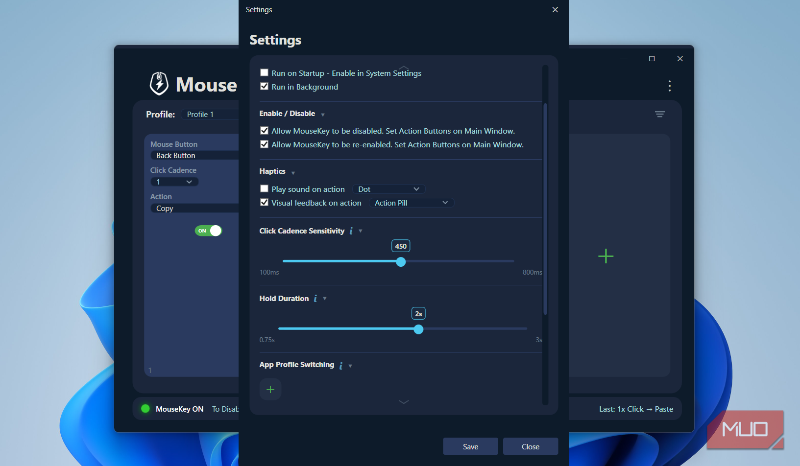 I upgraded my cheap mouse with this button remapping app