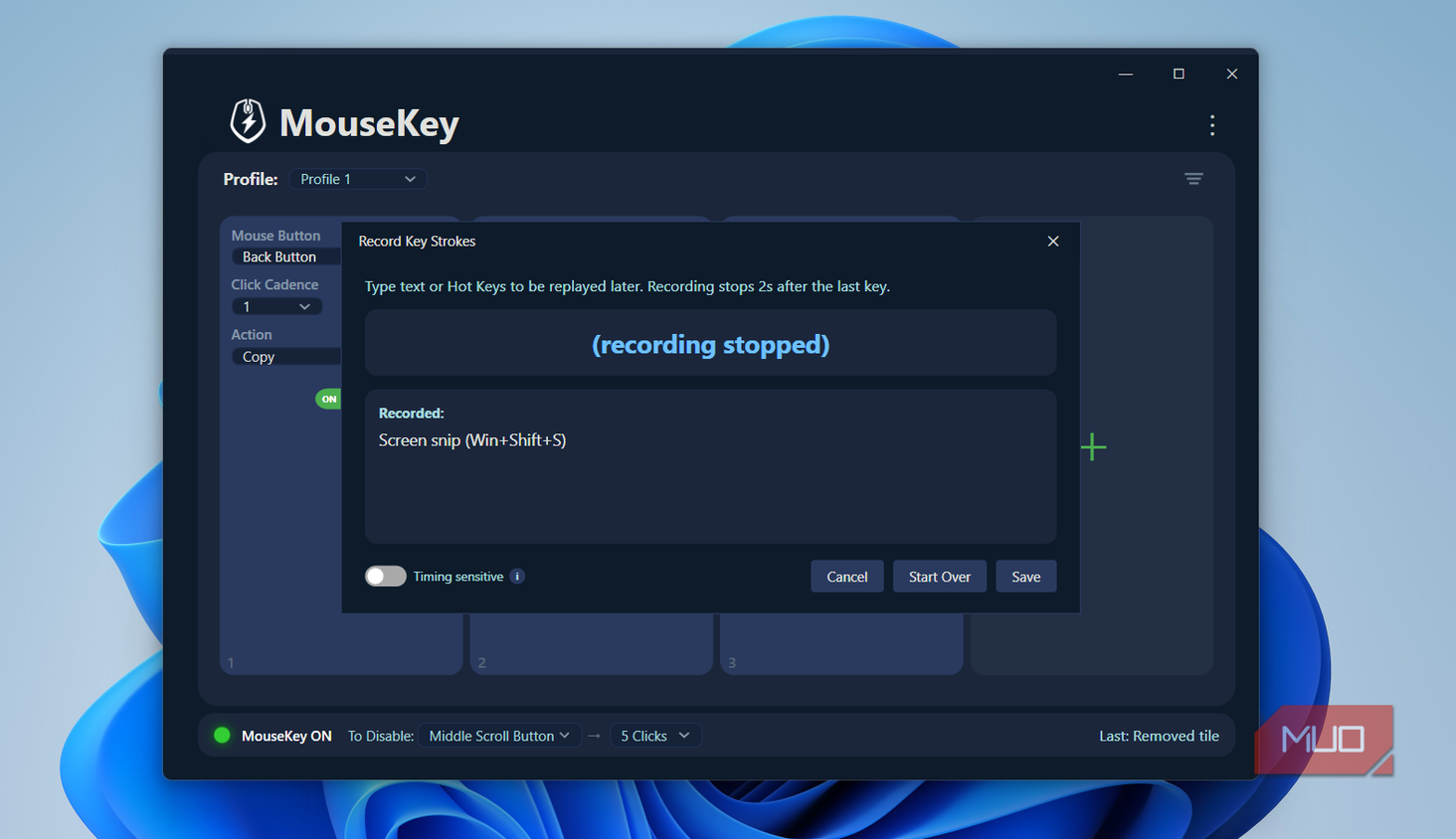 Mousekey I upgraded my cheap mouse with this button remapping app