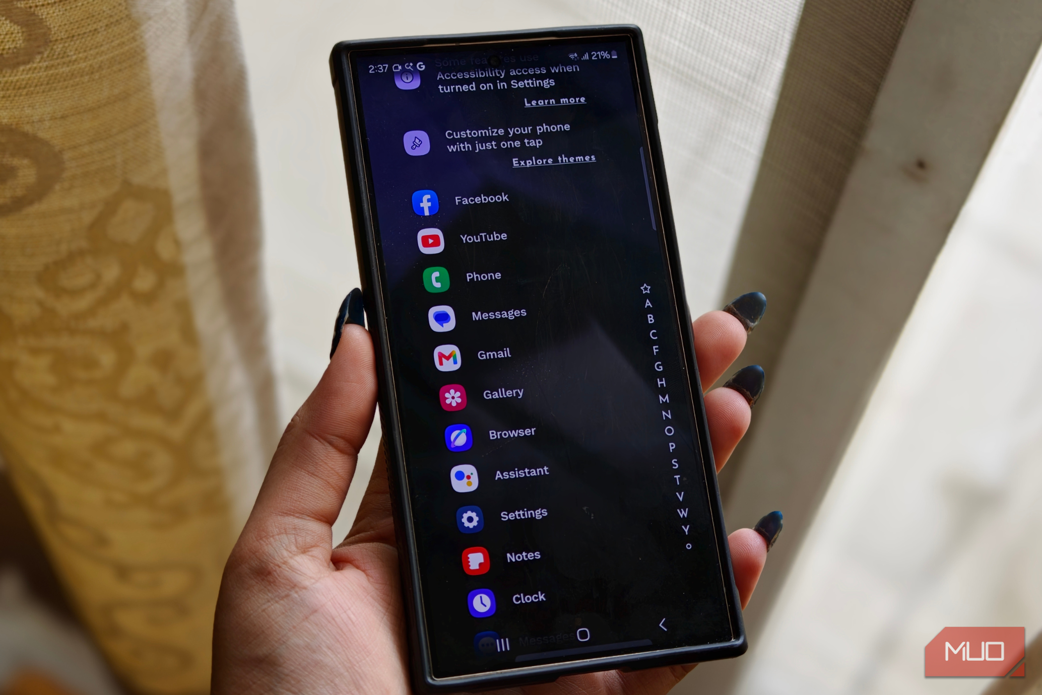 I installed a custom launcher on my Samsung Galaxy and accidentally fell in love