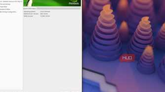 The Nvidia control panel for Linux