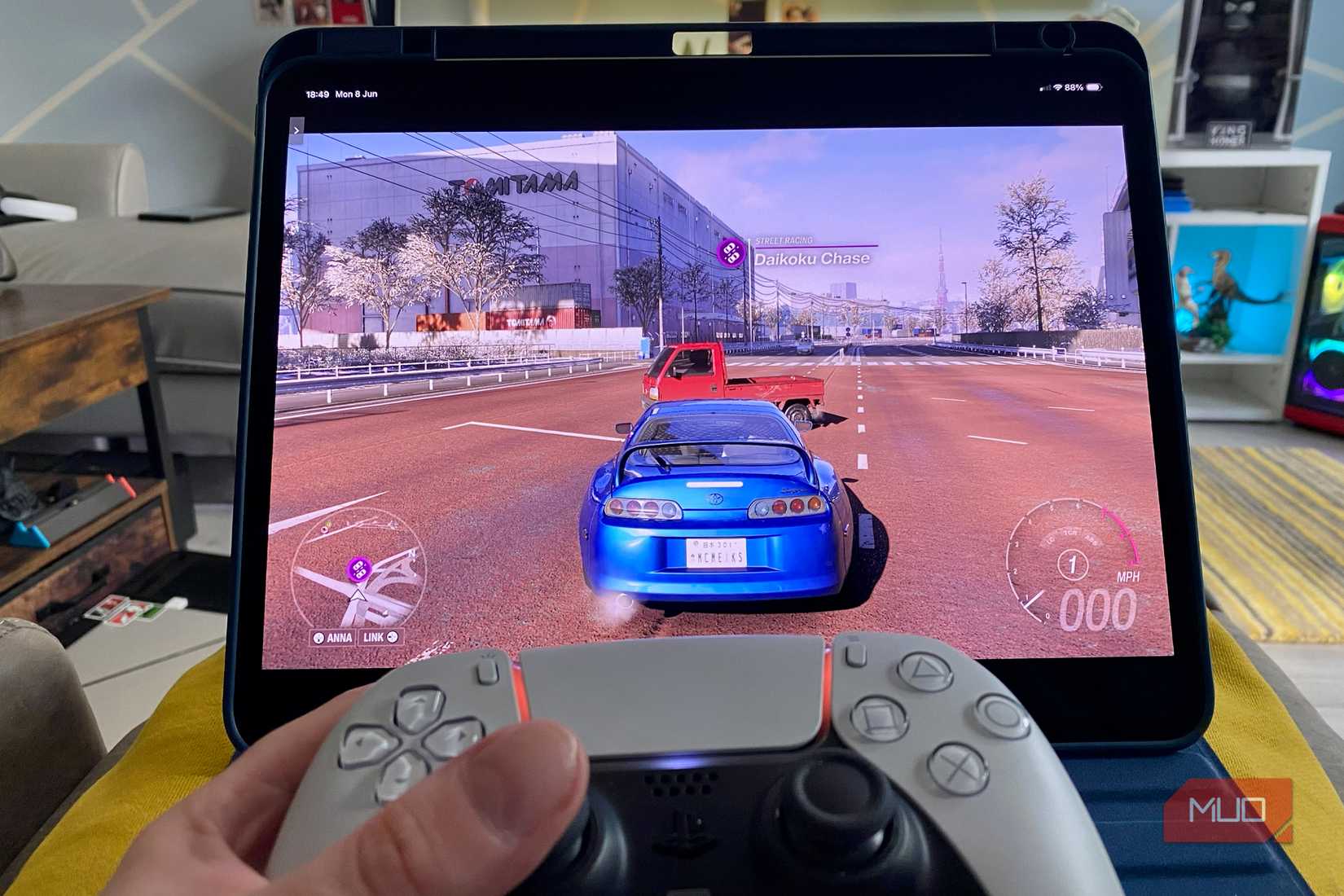 Forza Horizon 6 on Nvidia GeForce Now Ultimate on an iPad