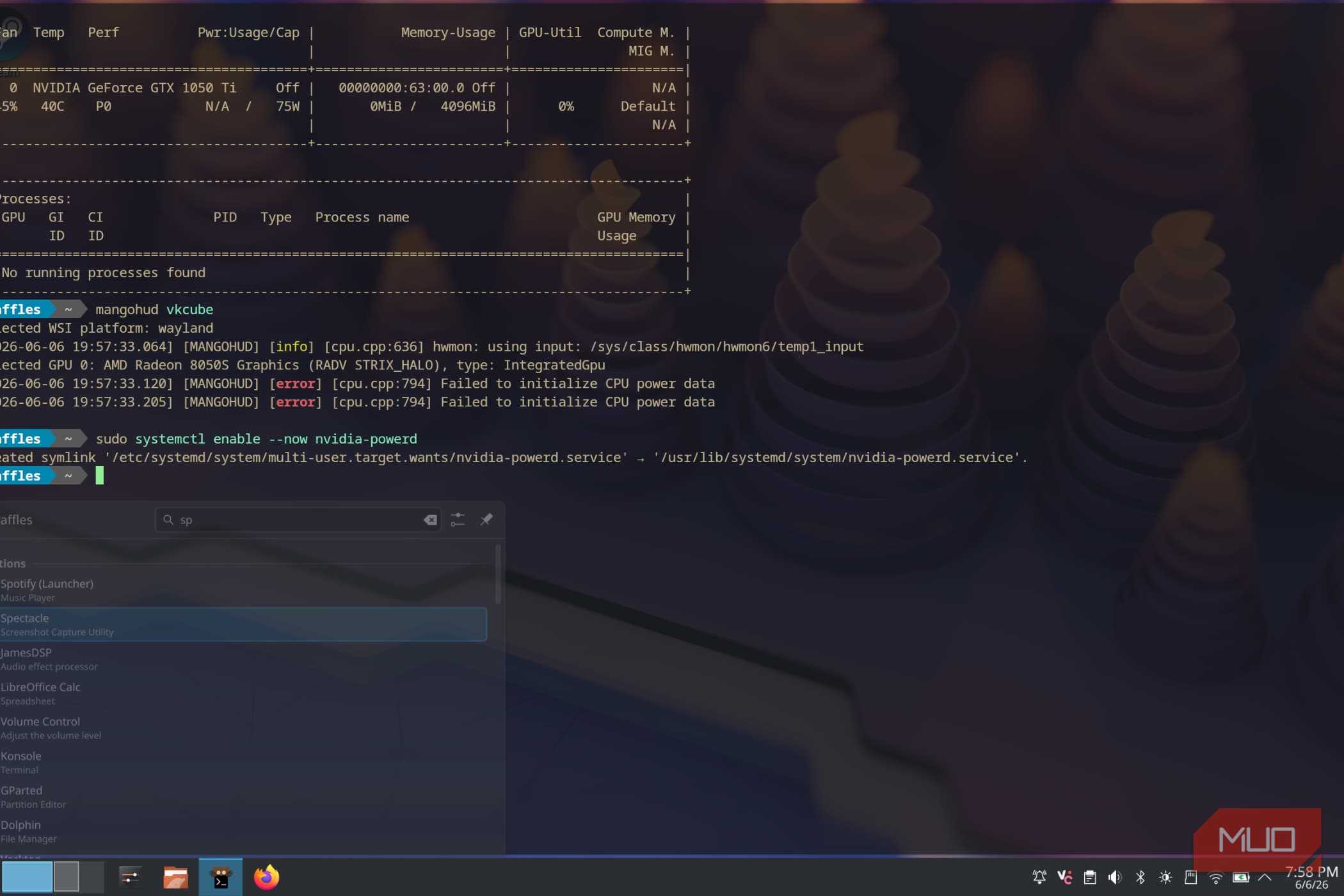Using Nvidia SMI