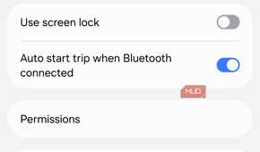 One UI 9 Driving report settings menu on Samsung phone