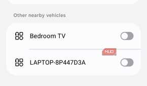 One UI 9 Driving report vehicles menu on Samsung phone