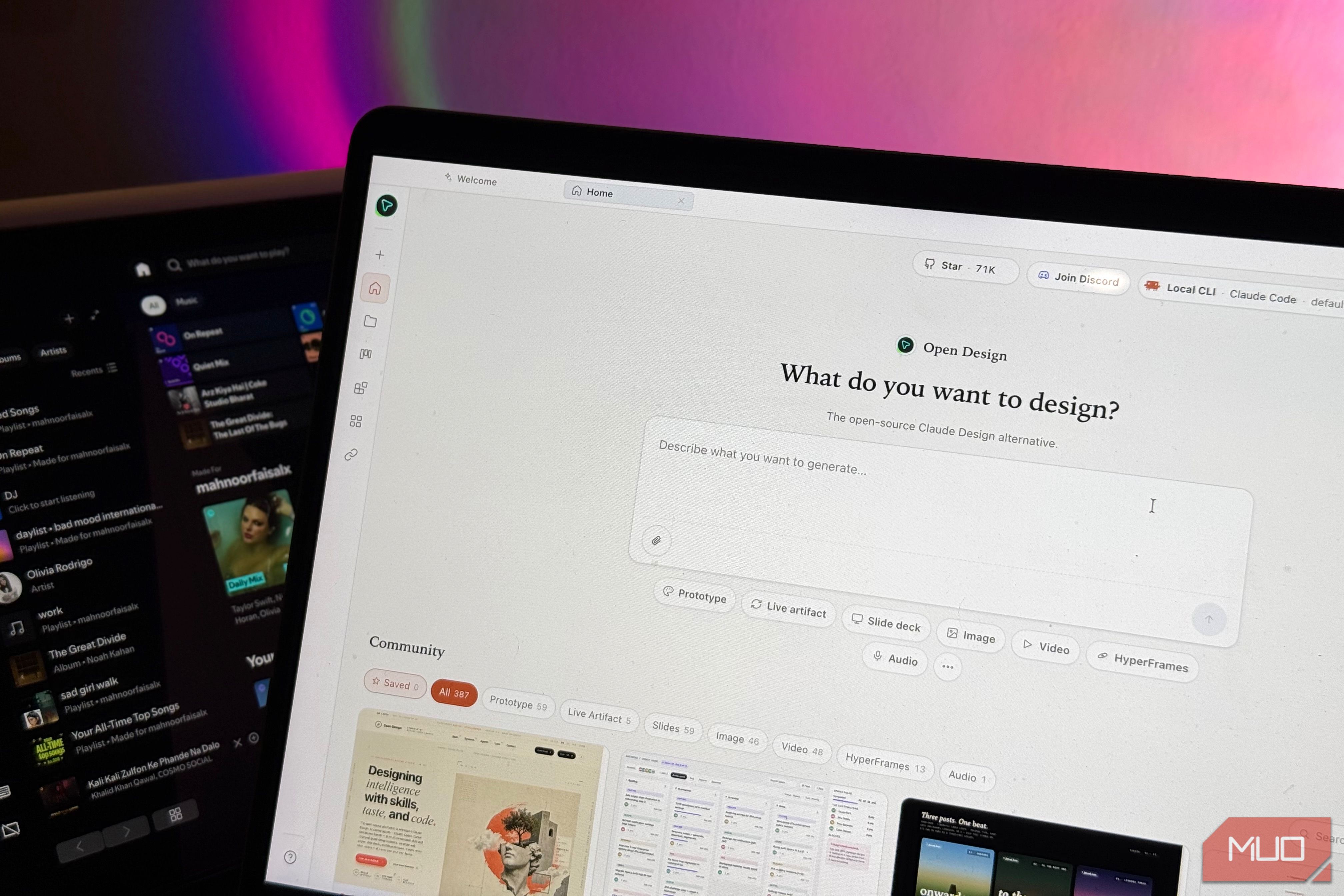 I get what Claude Design offers for free, thanks to this open-source clone