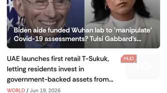 Opera browser showing an ad-free news page