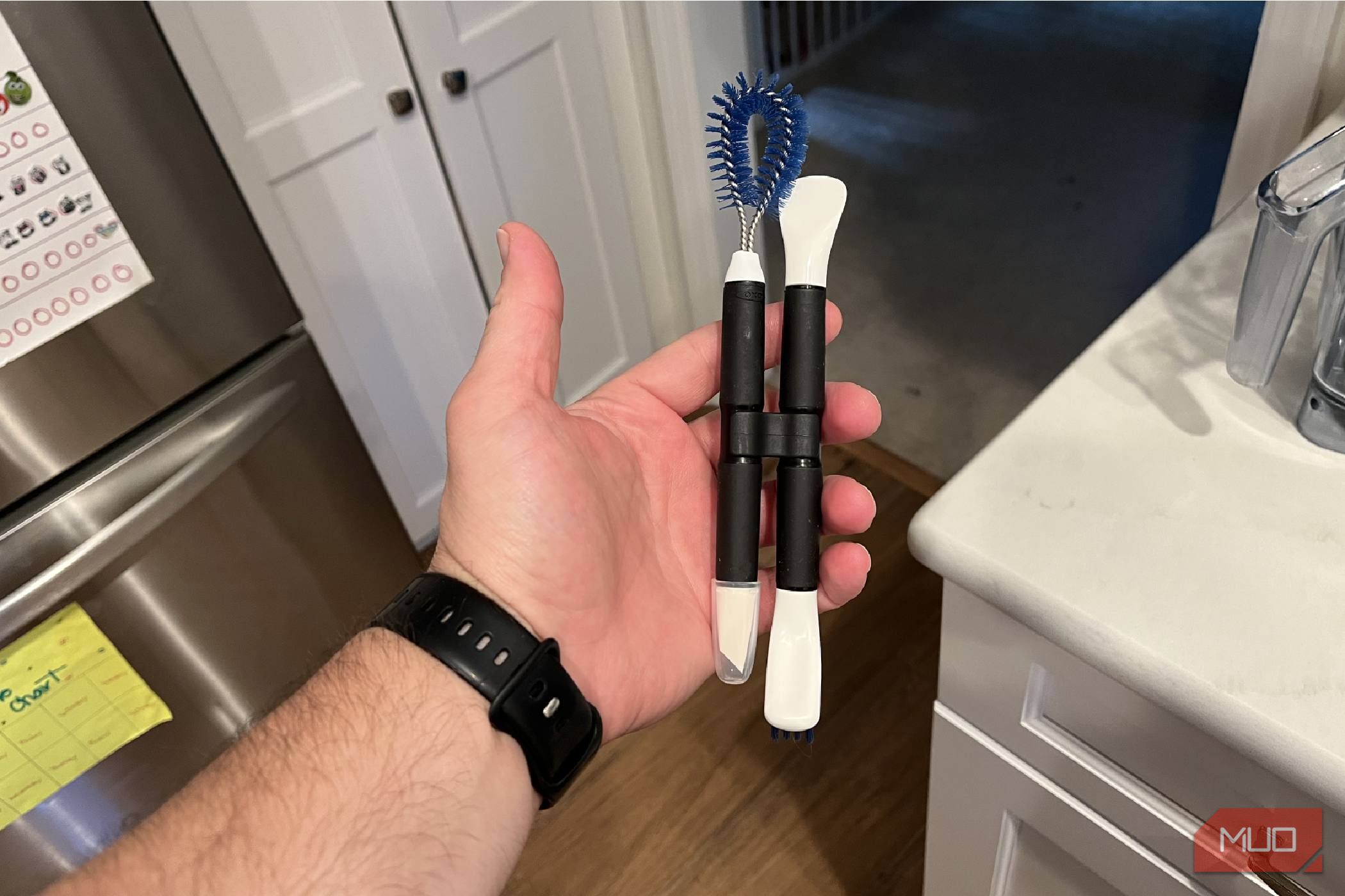 The OXO Good Grips Kitchen Appliance Cleaning Set