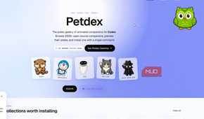 PawPause Petdex showing the pets you can get